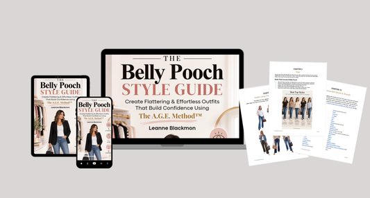 The Belly Pooch Style Guide - Create Flattering & Effortless Outfits That Build Confidence Using The A.G.E. Method