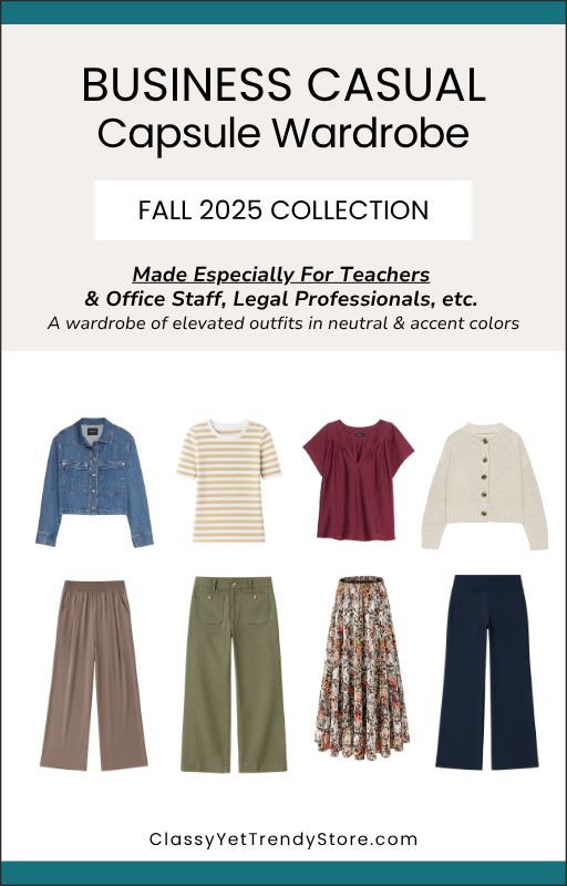 The Business-Casual Capsule Wardrobe - Fall 2025 Collection