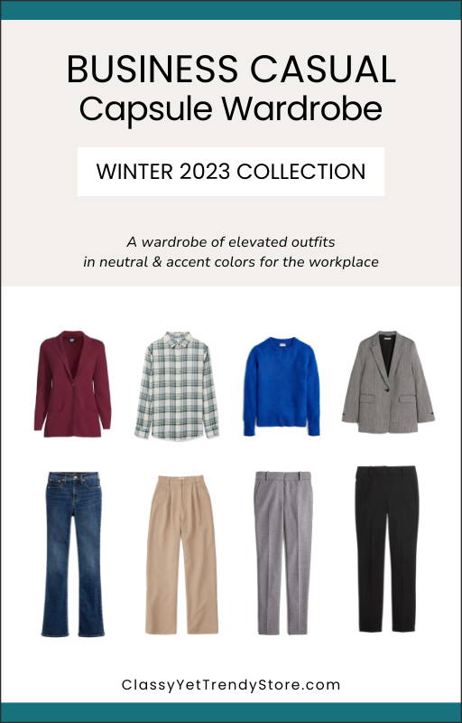 Business casual in the 2025 winter