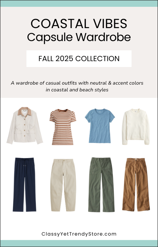 The Coastal Vibes Capsule Wardrobe - Fall 2025 Collection
