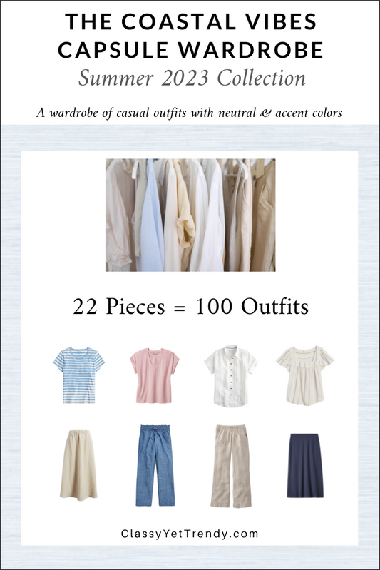 The Coastal Vibes Capsule Wardrobe - Summer 2023 Collection