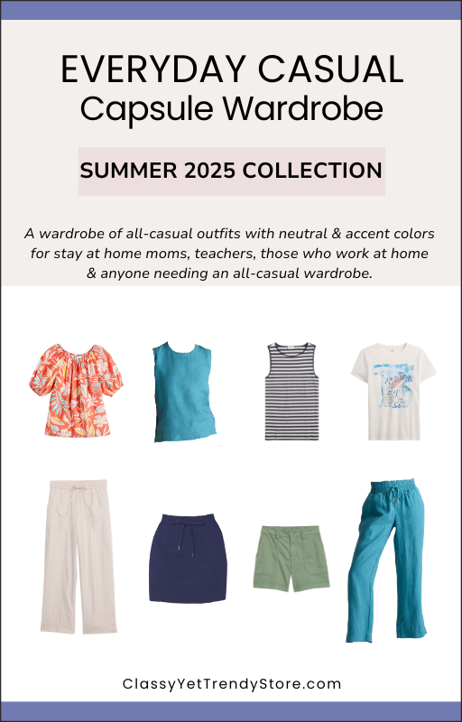 The Everyday Casual Capsule Wardrobe - Summer 2025 Collection