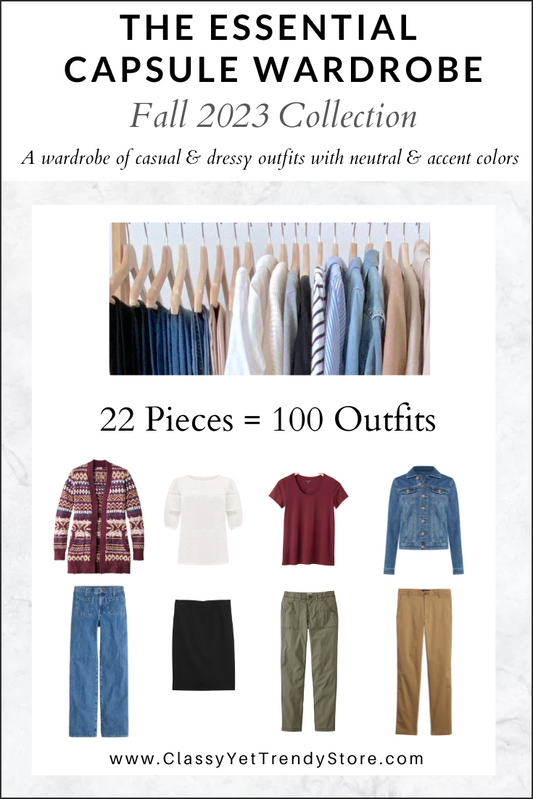 The Essential Capsule Wardrobe - Fall 2023 Collection