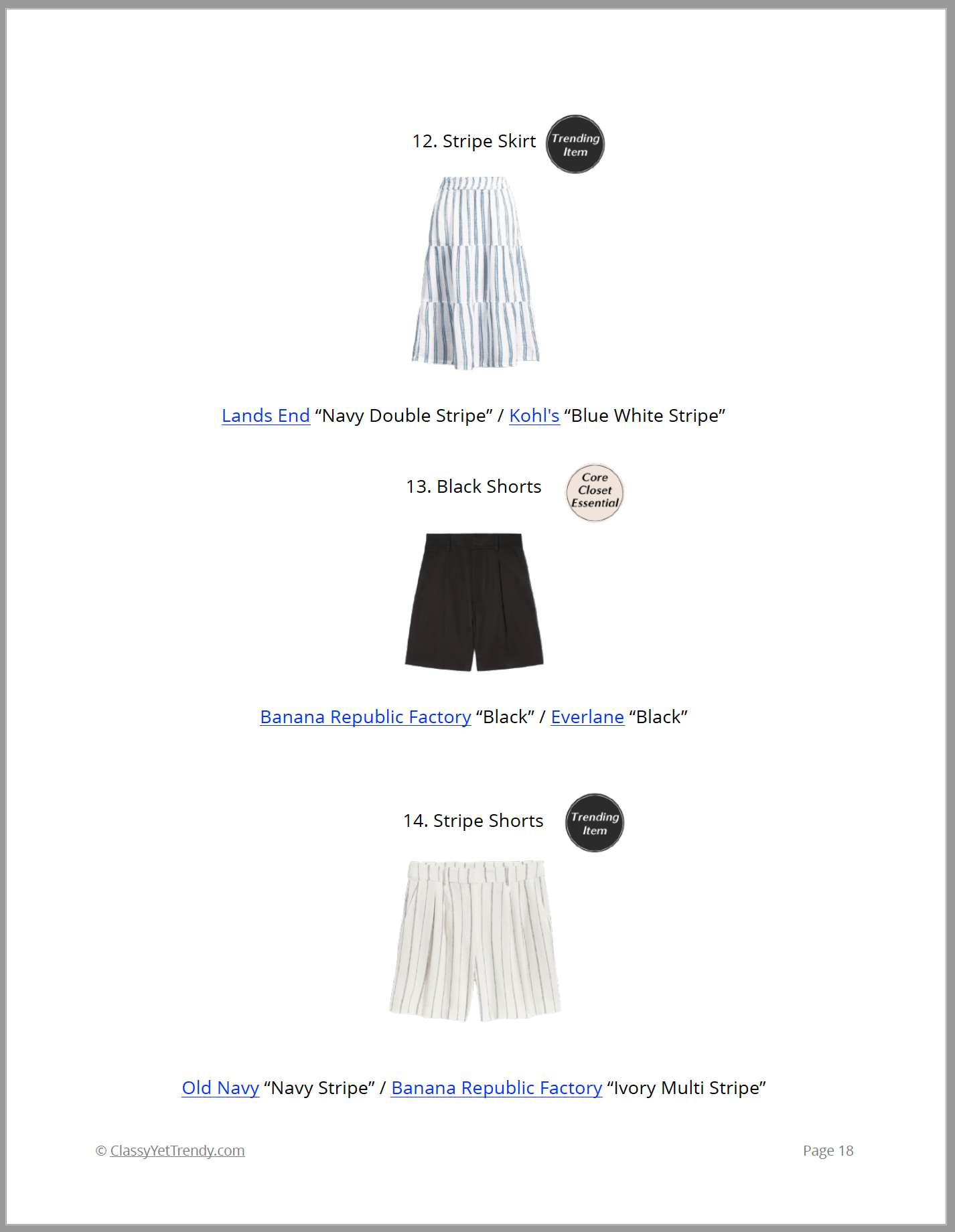 The French Minimalist Capsule Wardrobe - Summer 2024 Collection