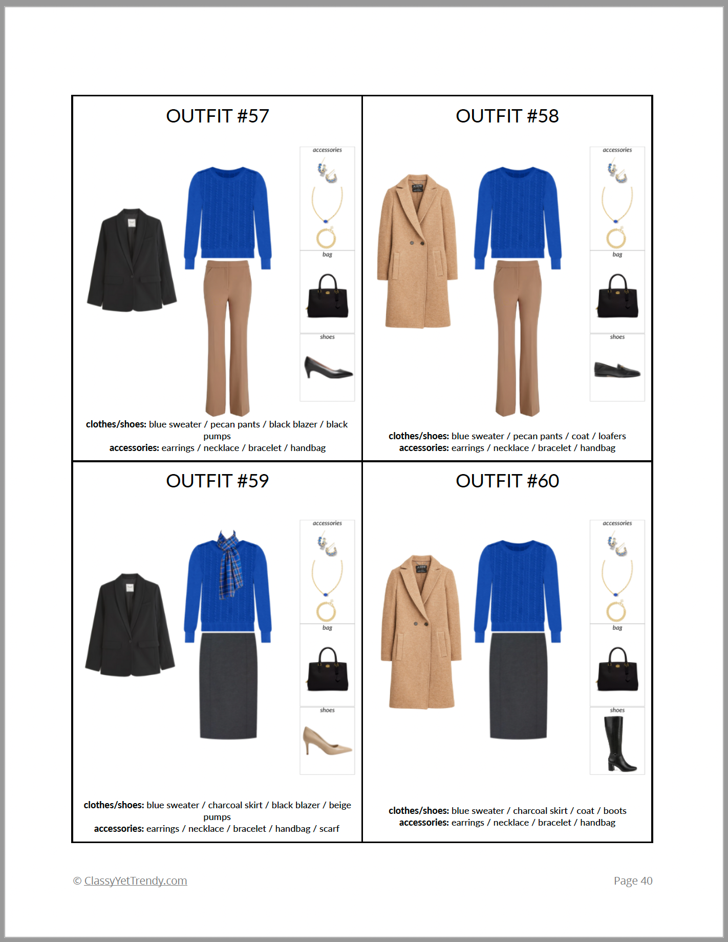 The Professional Workwear Capsule Wardrobe - Winter 2023 Collection