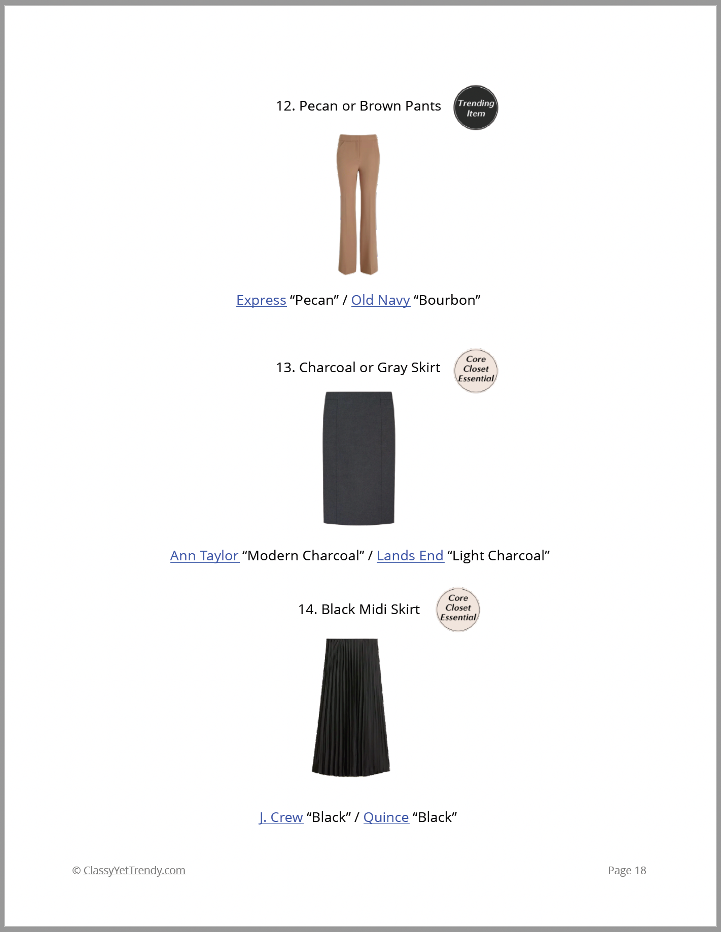 The Professional Workwear Capsule Wardrobe - Winter 2023 Collection