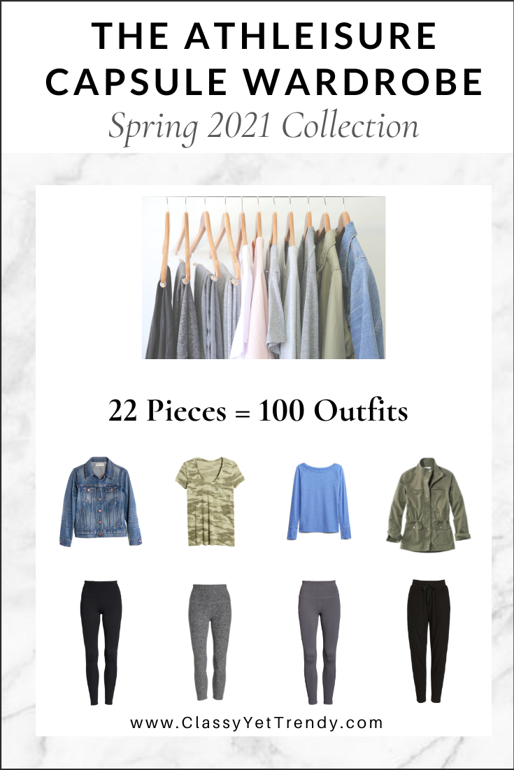 The Athleisure Capsule Wardrobe: Spring 2021 Collection