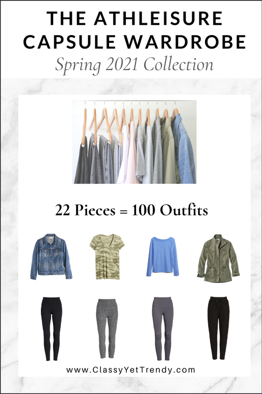 The Athleisure Capsule Wardrobe: Spring 2021 Collection