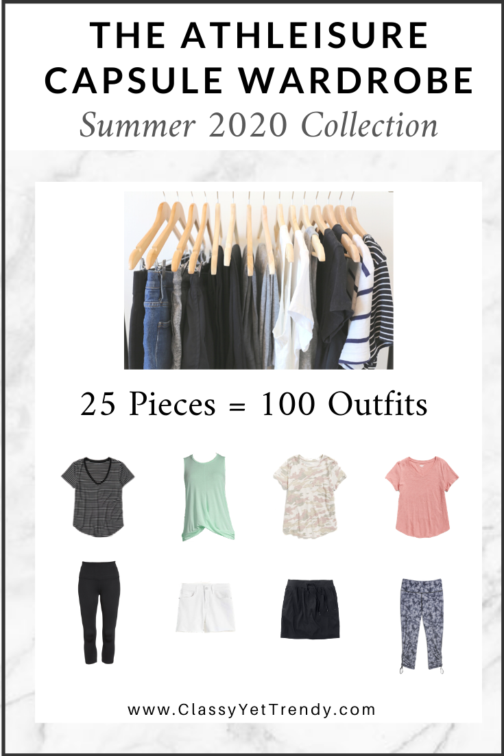 The Athleisure Capsule Wardrobe Summer 2020 Collection ClassyYetTrendy