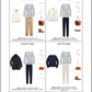 The Coastal Vibes Capsule Wardrobe - Winter 2022 Collection