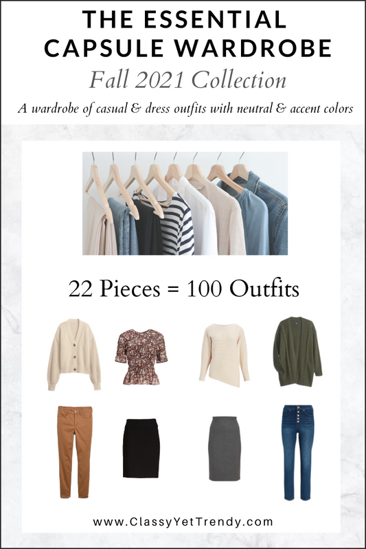 The Essential Capsule Wardrobe - Fall 2021 Collection
