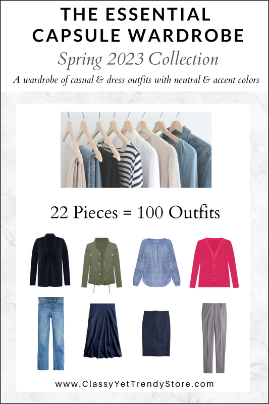 The Essential Capsule Wardrobe - Spring 2023 Collection