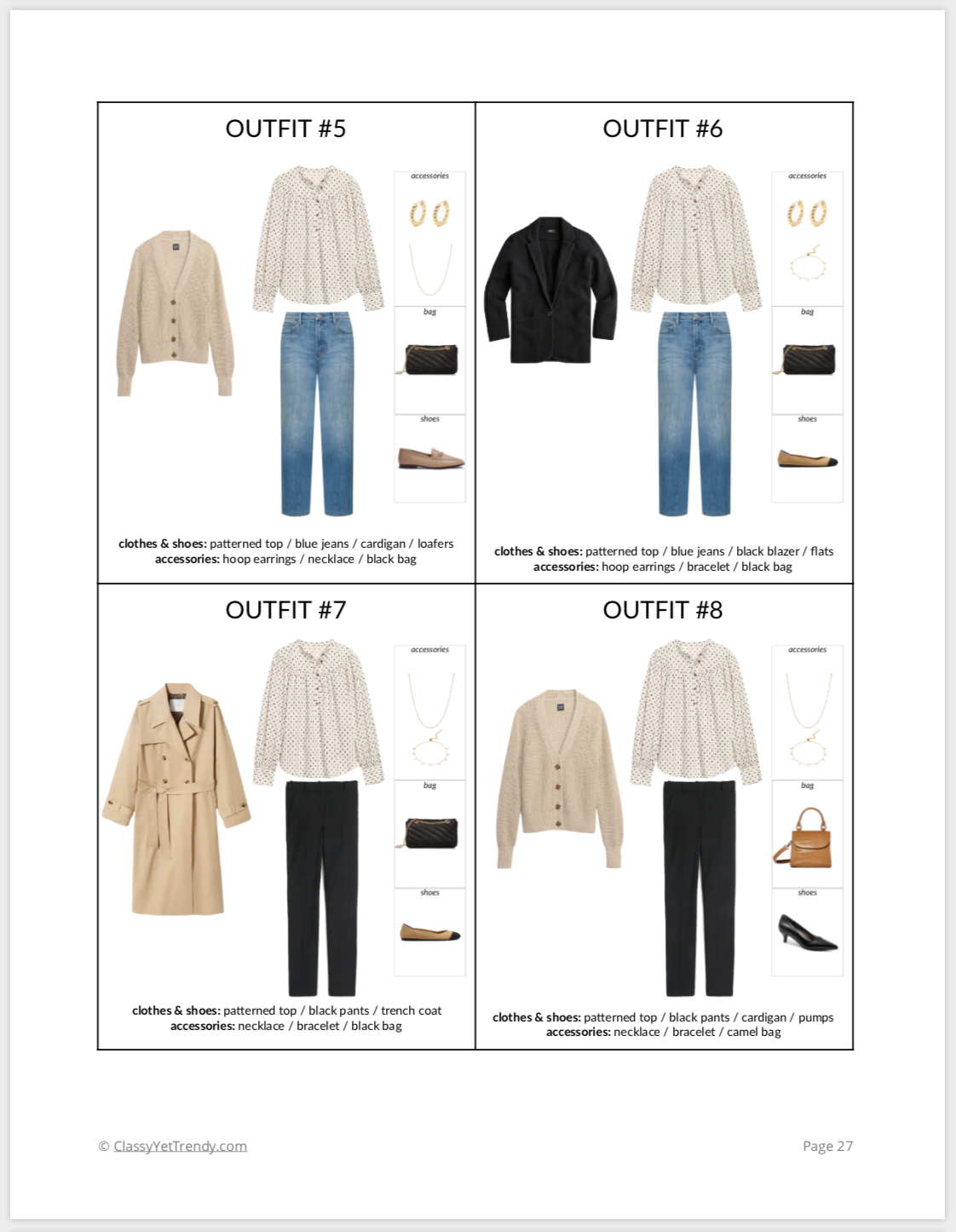 The French Minimalist Capsule Wardrobe - Fall 2022 Collection
