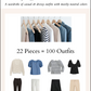 The French Minimalist Capsule Wardrobe - Spring 2023 Collection