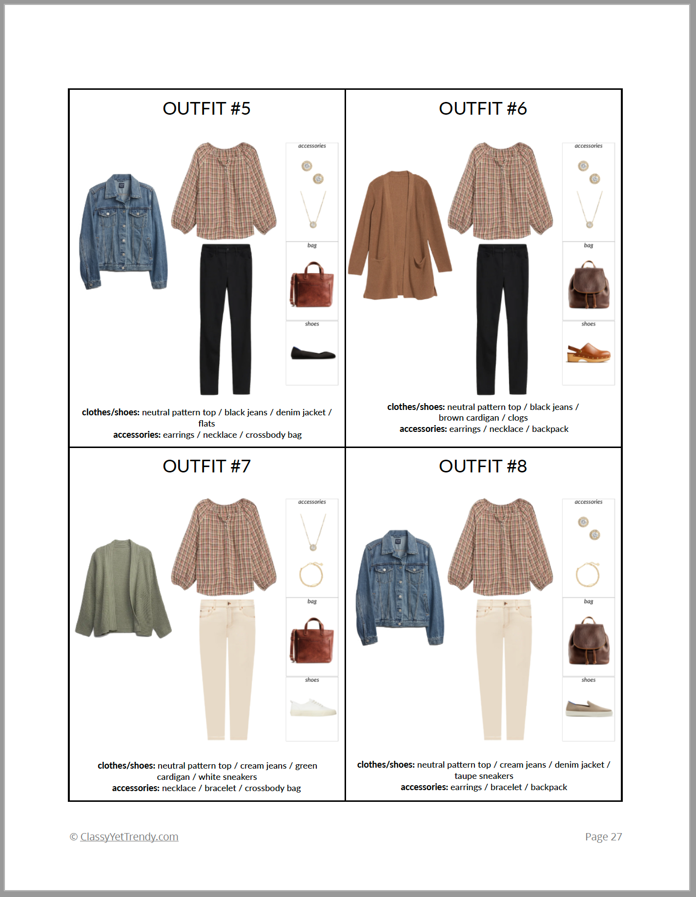The Stay At Home Mom Capsule Wardrobe - Fall 2022 Collection