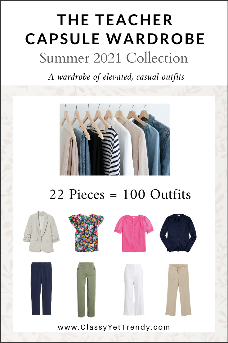 The Teacher Capsule Wardrobe Summer 2021 Collection, 45% OFF