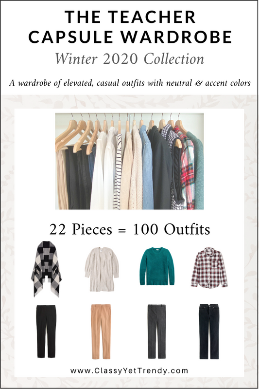 The Teacher Capsule Wardrobe - Winter 2020 Collection