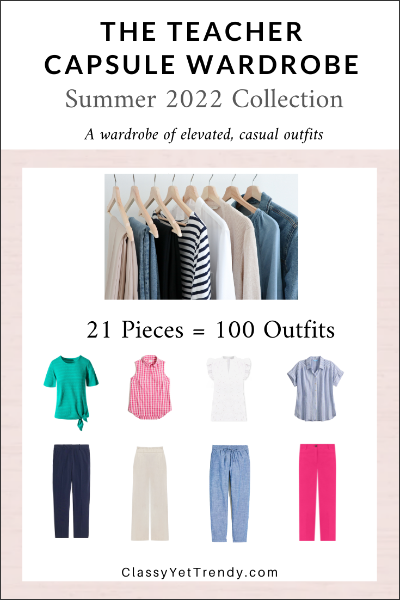 The Teacher Capsule Wardrobe - Summer 2022 Collection