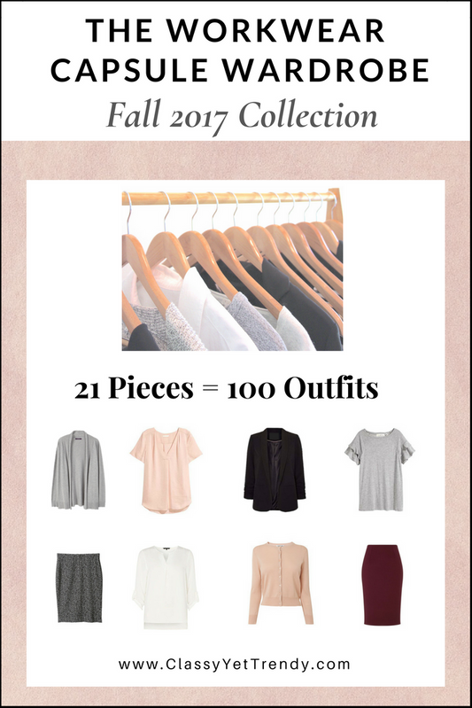 The Workwear Capsule Wardrobe: Fall 2017 Collection