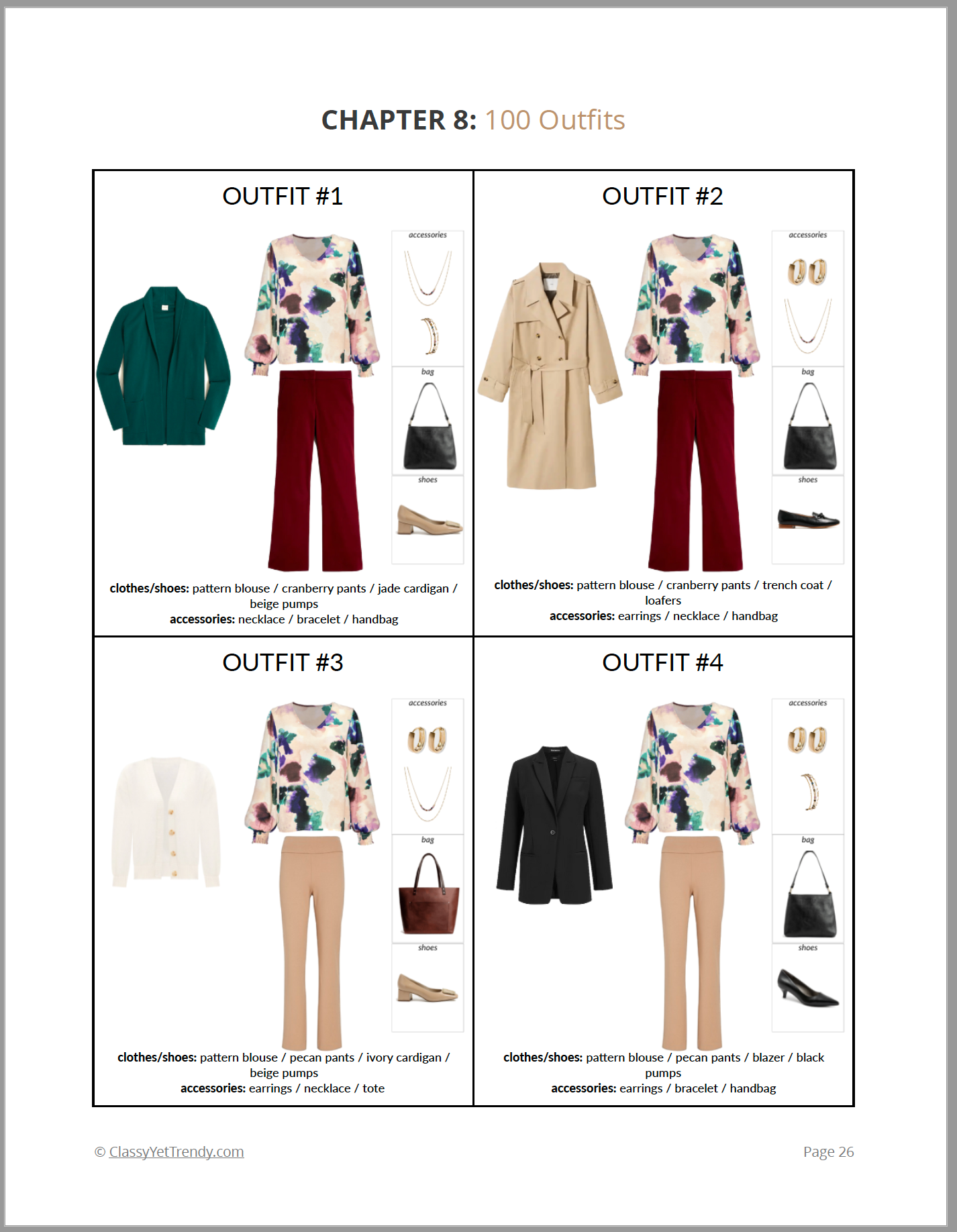 The Workwear Capsule Wardrobe - Fall 2022 Collection