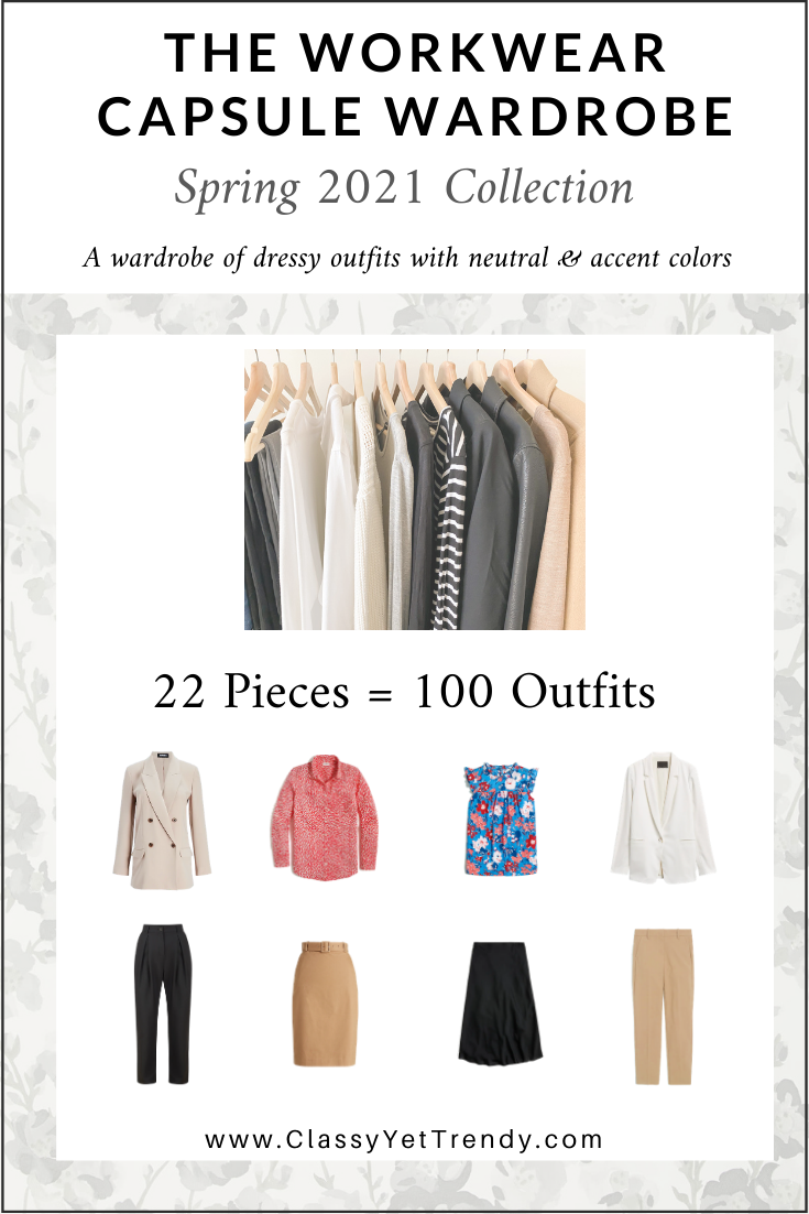 The Workwear Capsule Wardrobe - Spring 2021 Collection