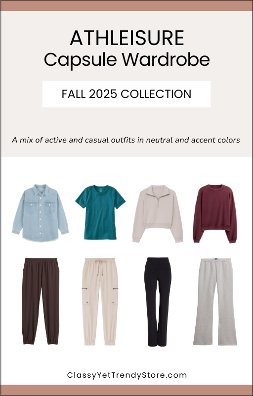 The Athleisure Capsule Wardrobe - Fall 2025 Collection (20% off Limited Time Sale)