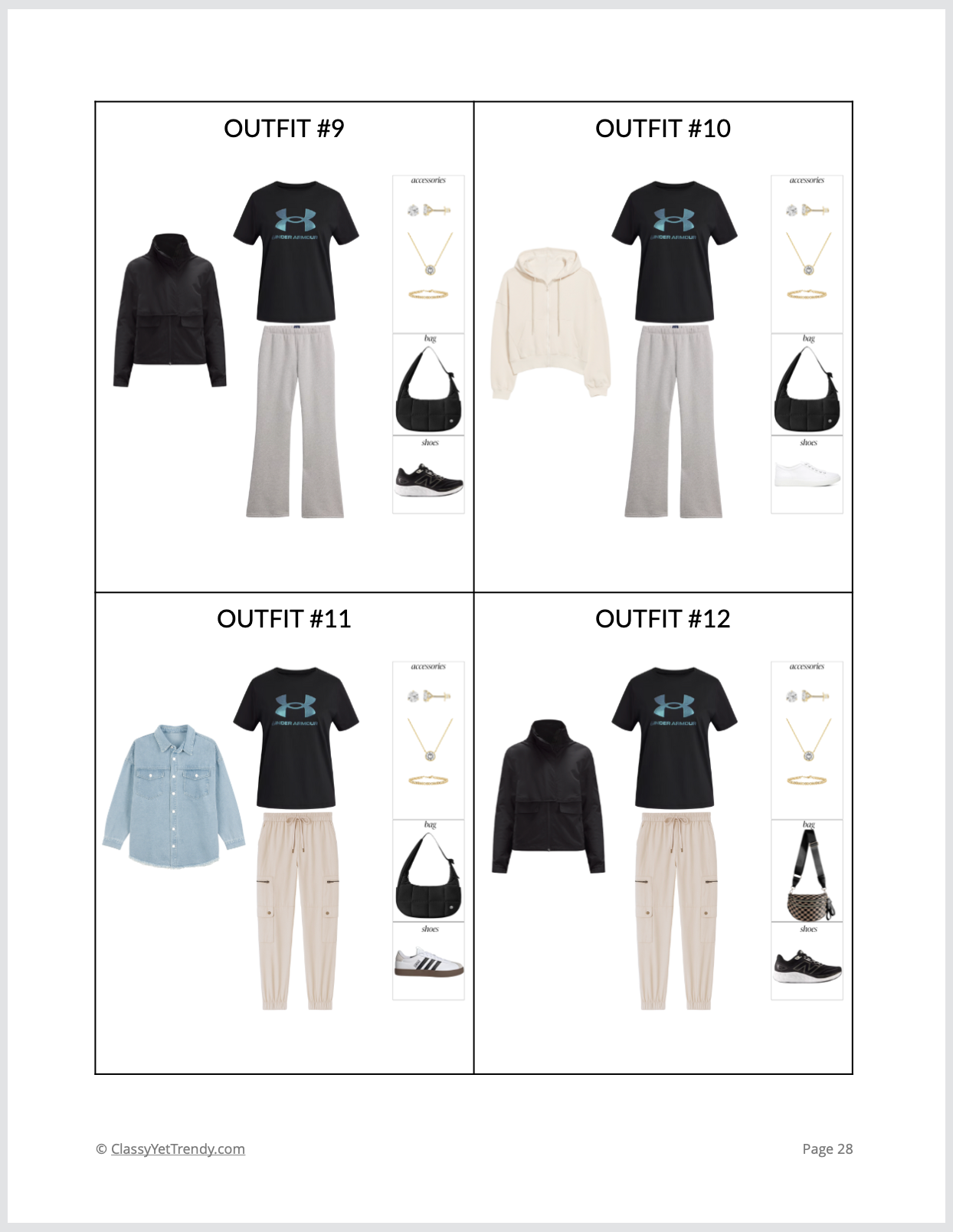 The Athleisure Capsule Wardrobe - Fall 2025 Collection (20% off Limited Time Sale)