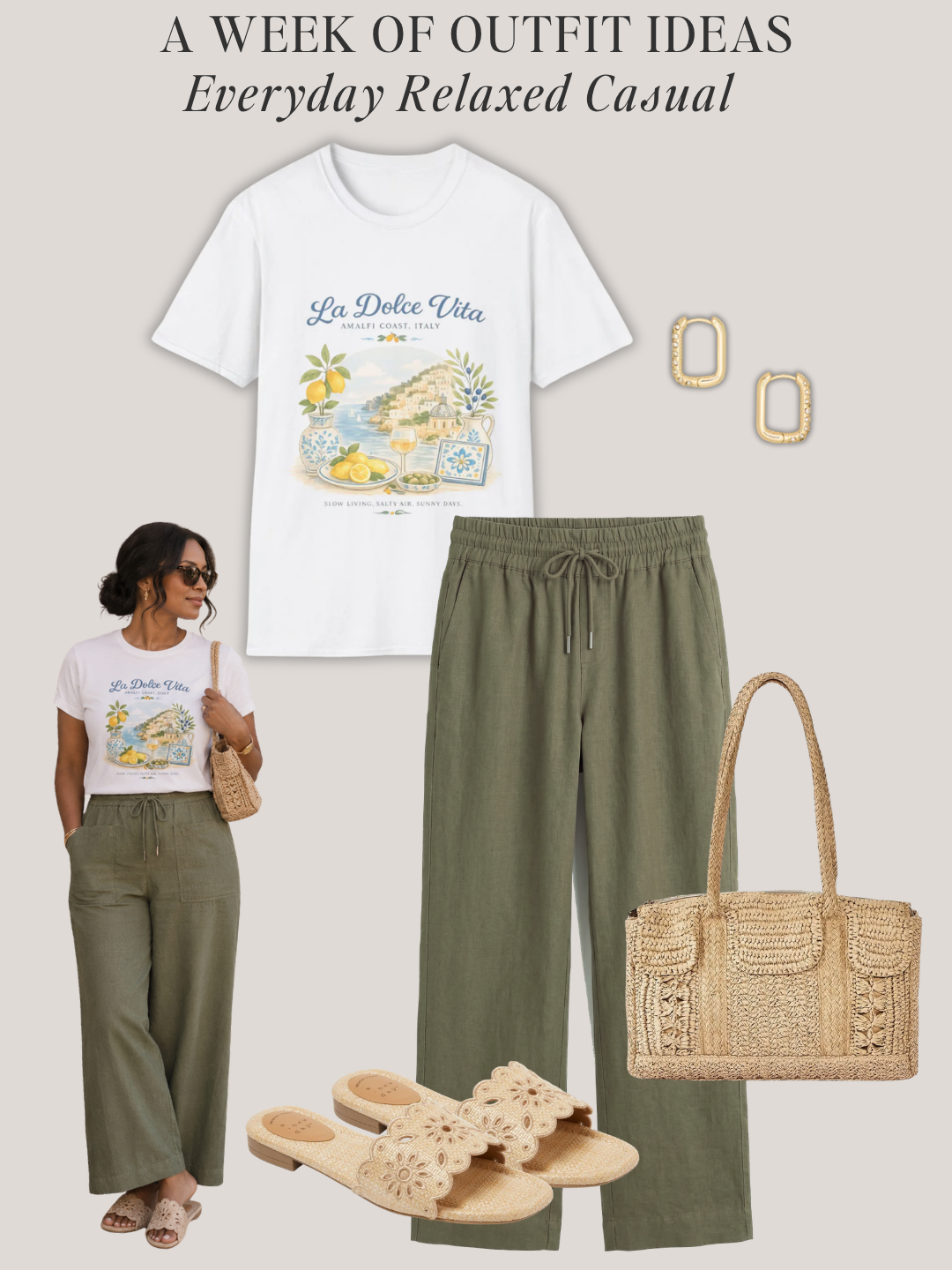The Everyday Relaxed Casual Capsule Wardrobe - Summer 2026 Collection (20% off Limited Time)