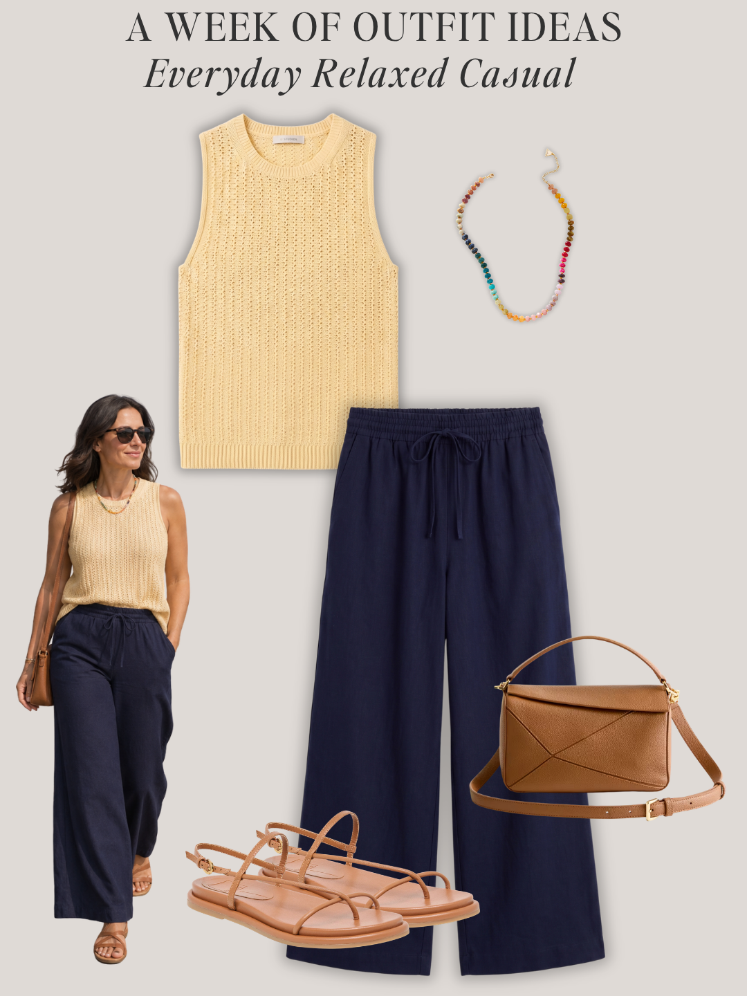 The Everyday Relaxed Casual Capsule Wardrobe - Summer 2026 Collection (20% off Limited Time)
