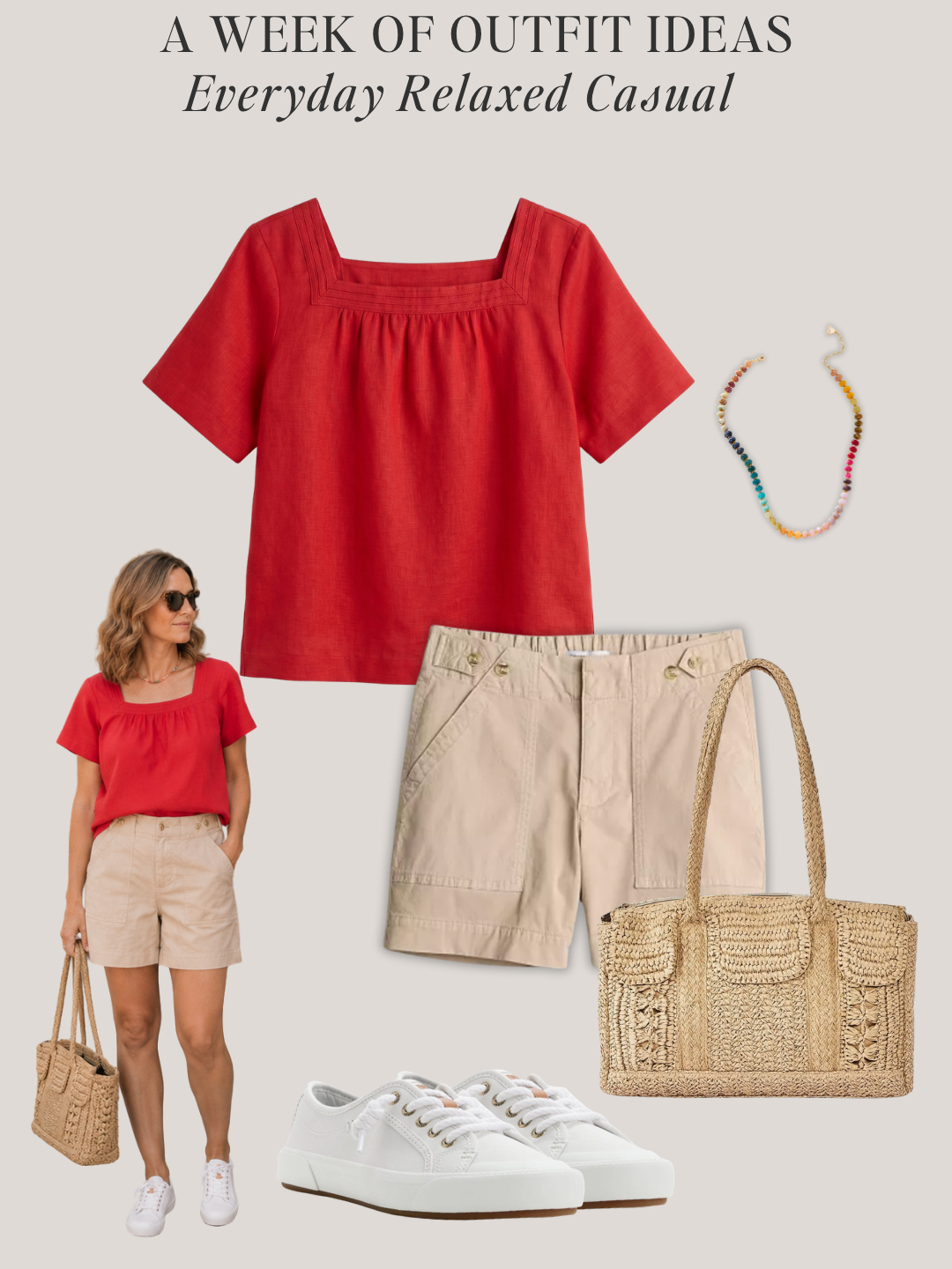 The Everyday Relaxed Casual Capsule Wardrobe - Summer 2026 Collection (20% off Limited Time)