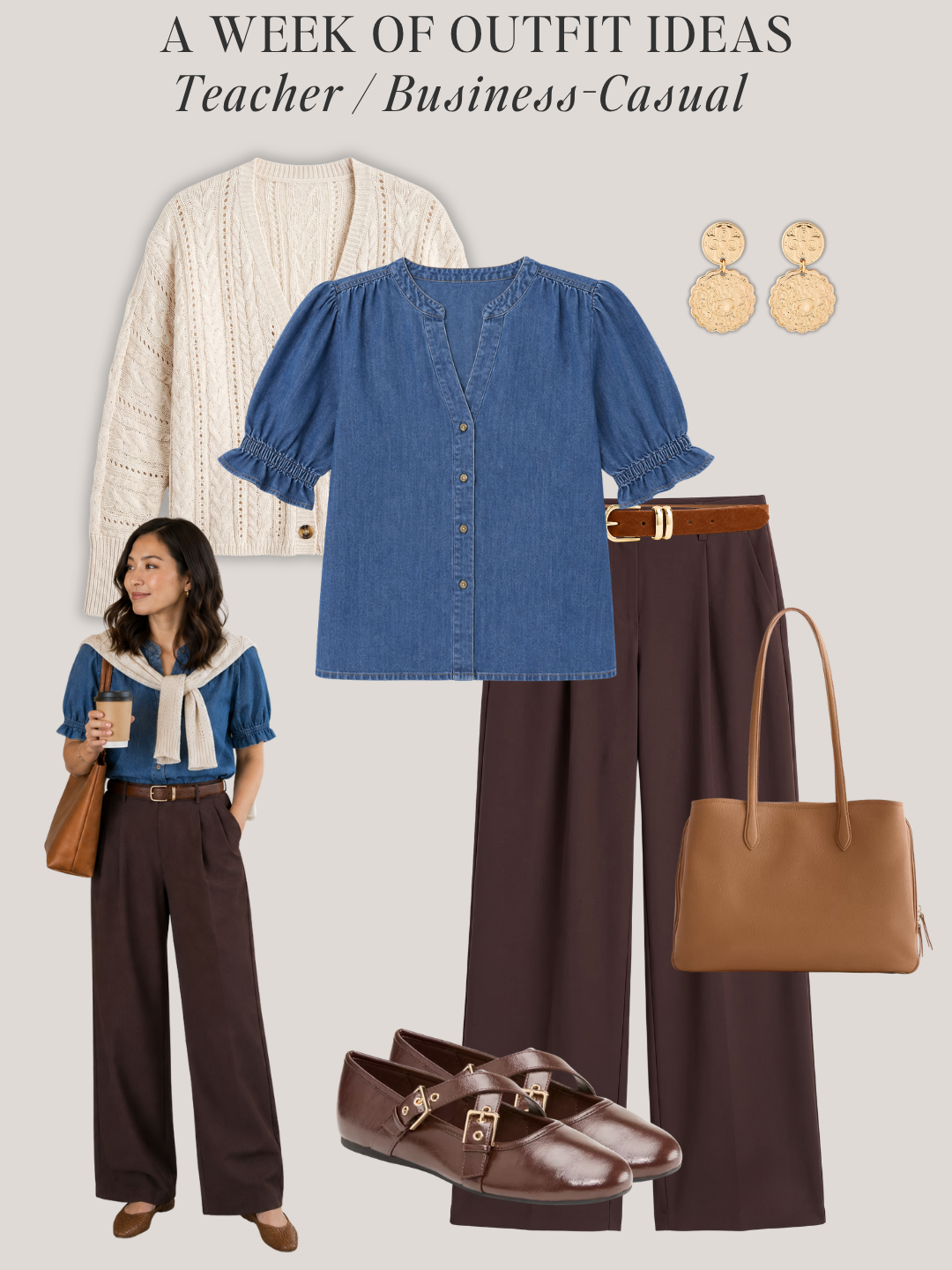 The Teacher / Business-Casual Capsule Wardrobe - Fall 2026 Collection