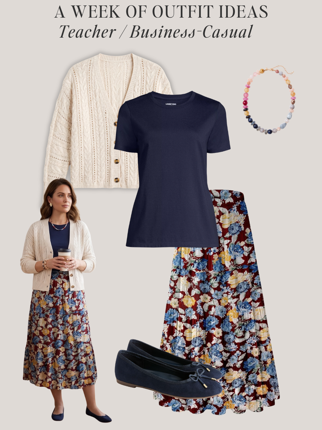 The Teacher / Business-Casual Capsule Wardrobe - Fall 2026 Collection