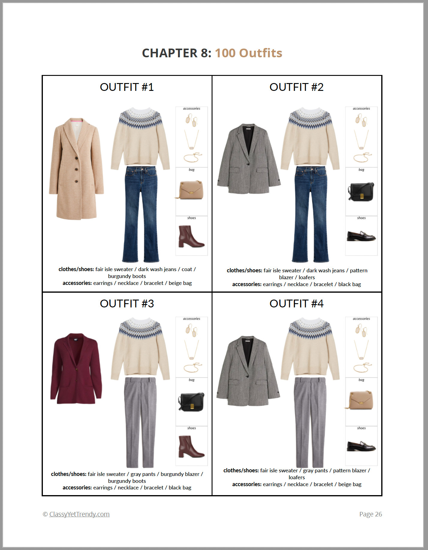 The Business-Casual Capsule Wardrobe - Winter 2023 Collection