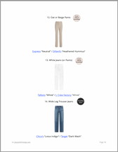 The Business-Casual Capsule Wardrobe - Spring 2024 Collection ...