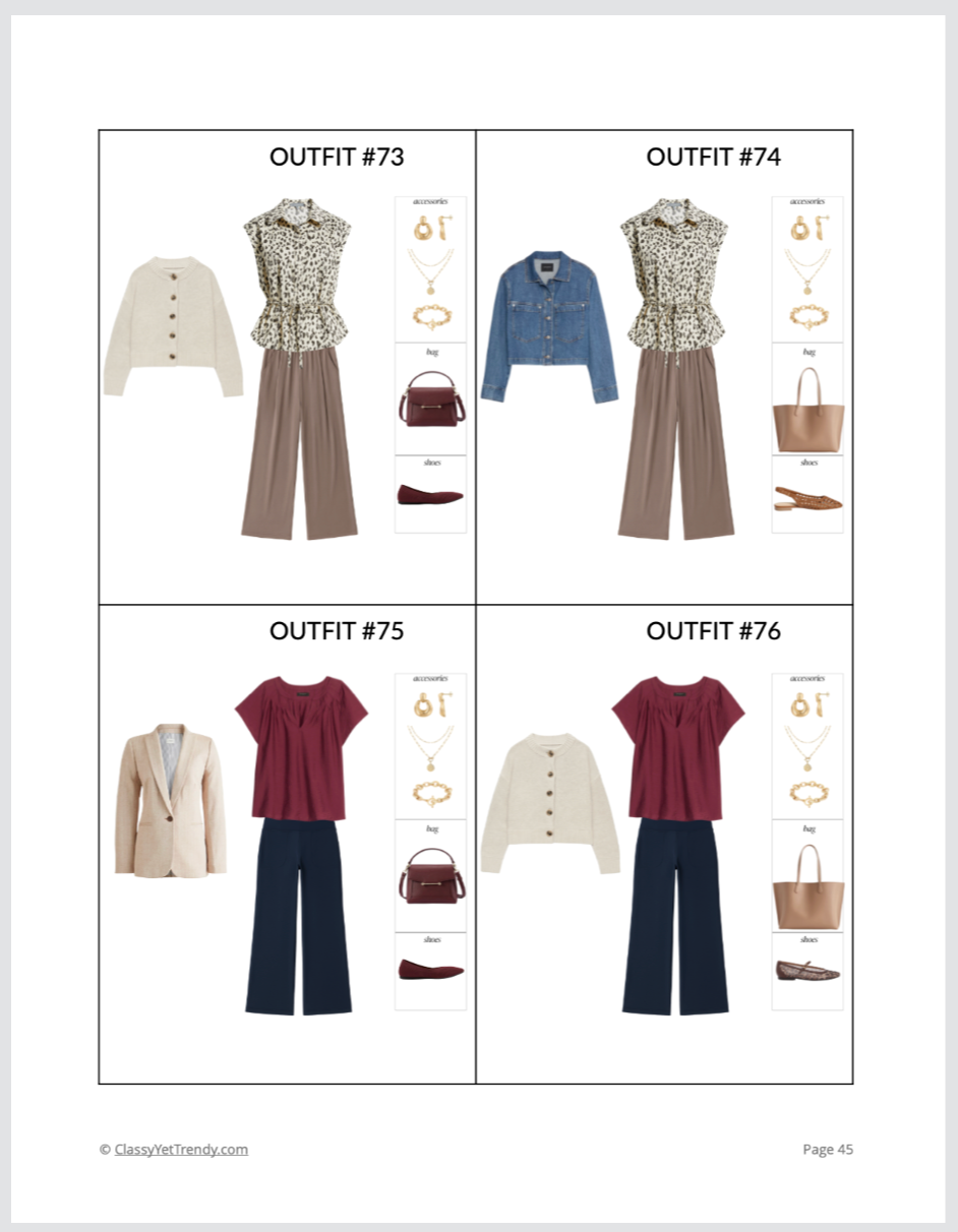 The Business-Casual Capsule Wardrobe Fall 2025 Collection