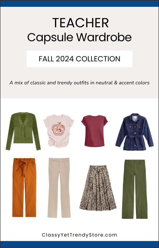 The Teacher Capsule Wardrobe - Fall 2024 Collection