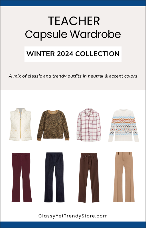 The Teacher Capsule Wardrobe - Winter 2024 Collection