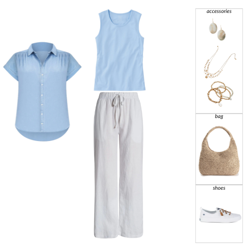 The Coastal Vibes Capsule Wardrobe - Summer 2024 Collection