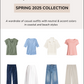 The Coastal Vibes Capsule Wardrobe - Spring 2025 Collection