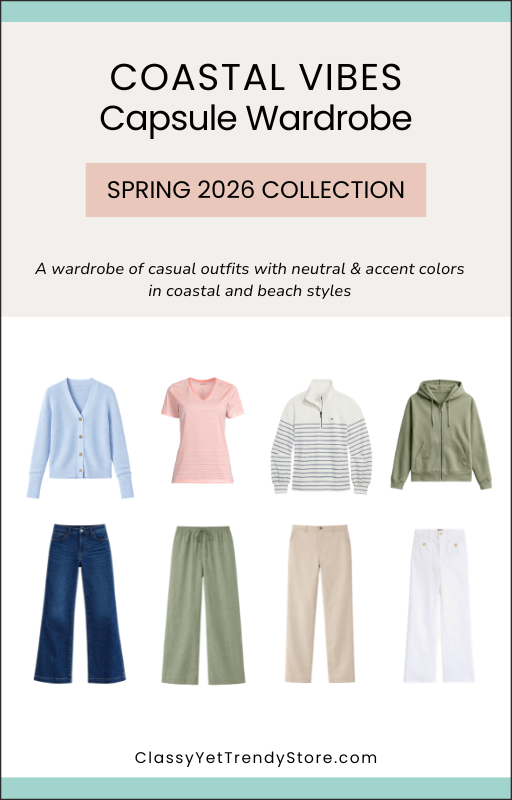 The Coastal Vibes Capsule Wardrobe - Spring 2026 Collection