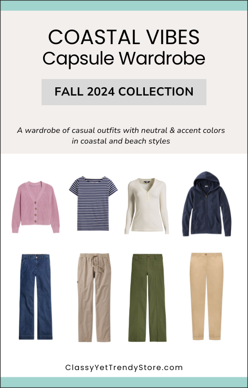 The Coastal Vibes Capsule Wardrobe - Fall 2024 Collection