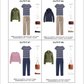 The Coastal Vibes Capsule Wardrobe - Fall 2024 Collection