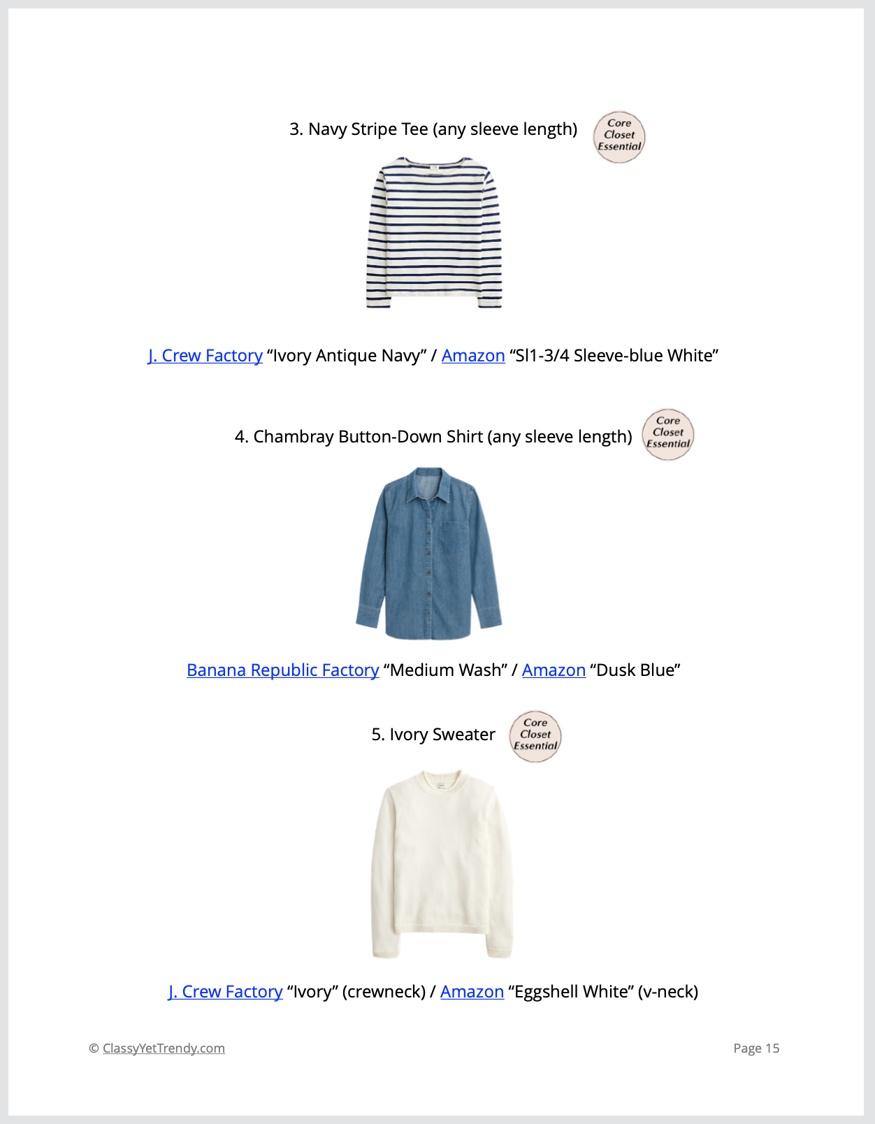 The Coastal Vibes Capsule Wardrobe - Fall 2025 Collection (20% off Limited Time Sale)