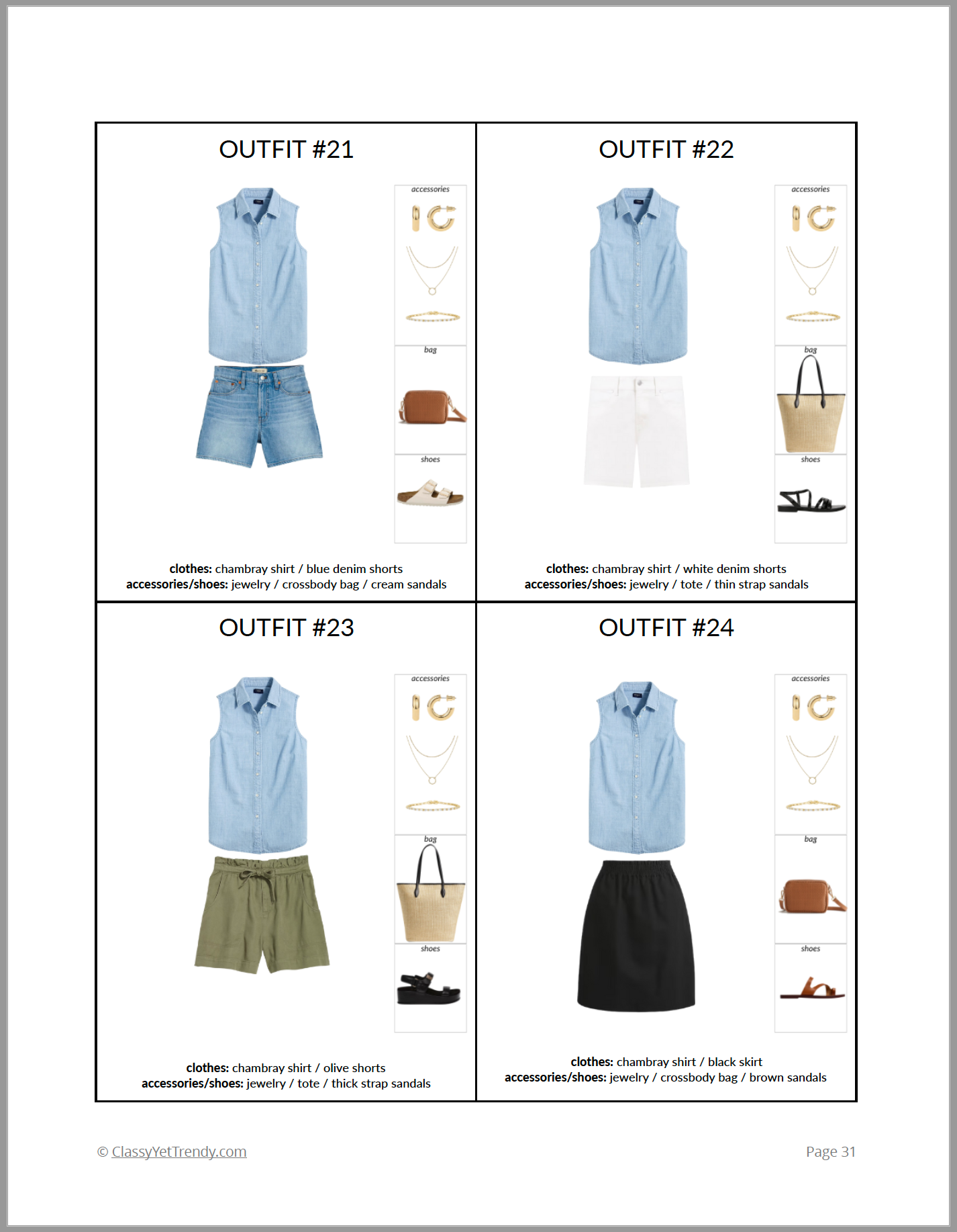 The Everyday Casual Capsule Wardrobe Summer 2024 Collection
