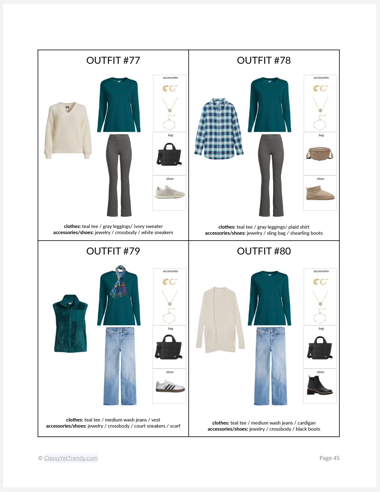 The Everyday Casual Capsule Wardrobe - Winter 2024 Collection