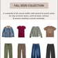 The Everyday Relaxed Casual Capsule Wardrobe - Fall 2026 Collection (20% Off Limited Time Sale)