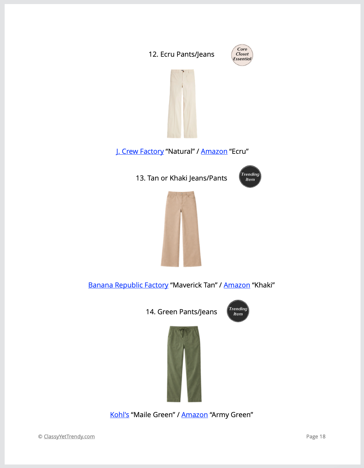 The Everyday Relaxed Casual Capsule Wardrobe - Spring 2026 Collection