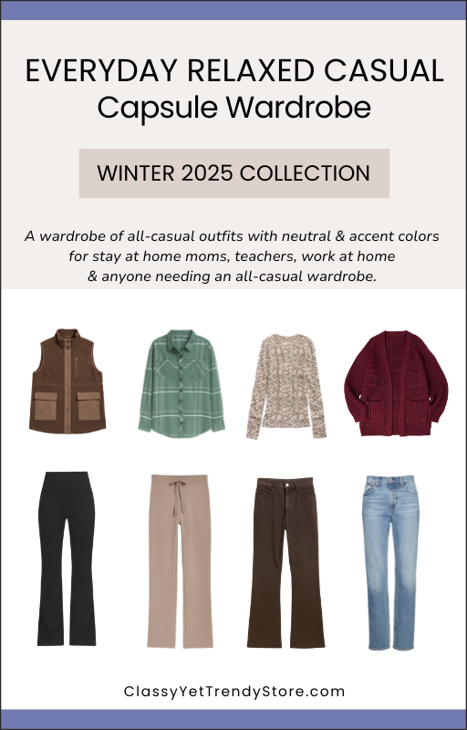Capsule Styles > Everyday Relaxed Casual (previously "The Stay At Home Mom")