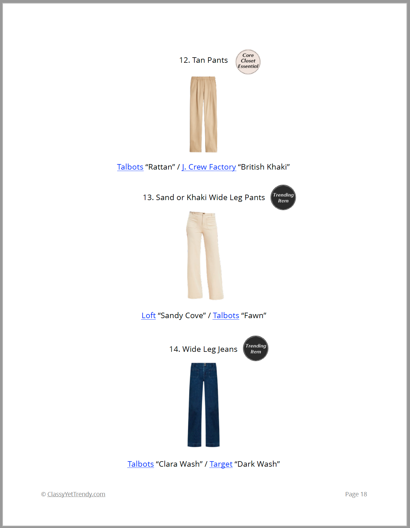 The French Minimalist Capsule Wardrobe - Spring 2024 Collection