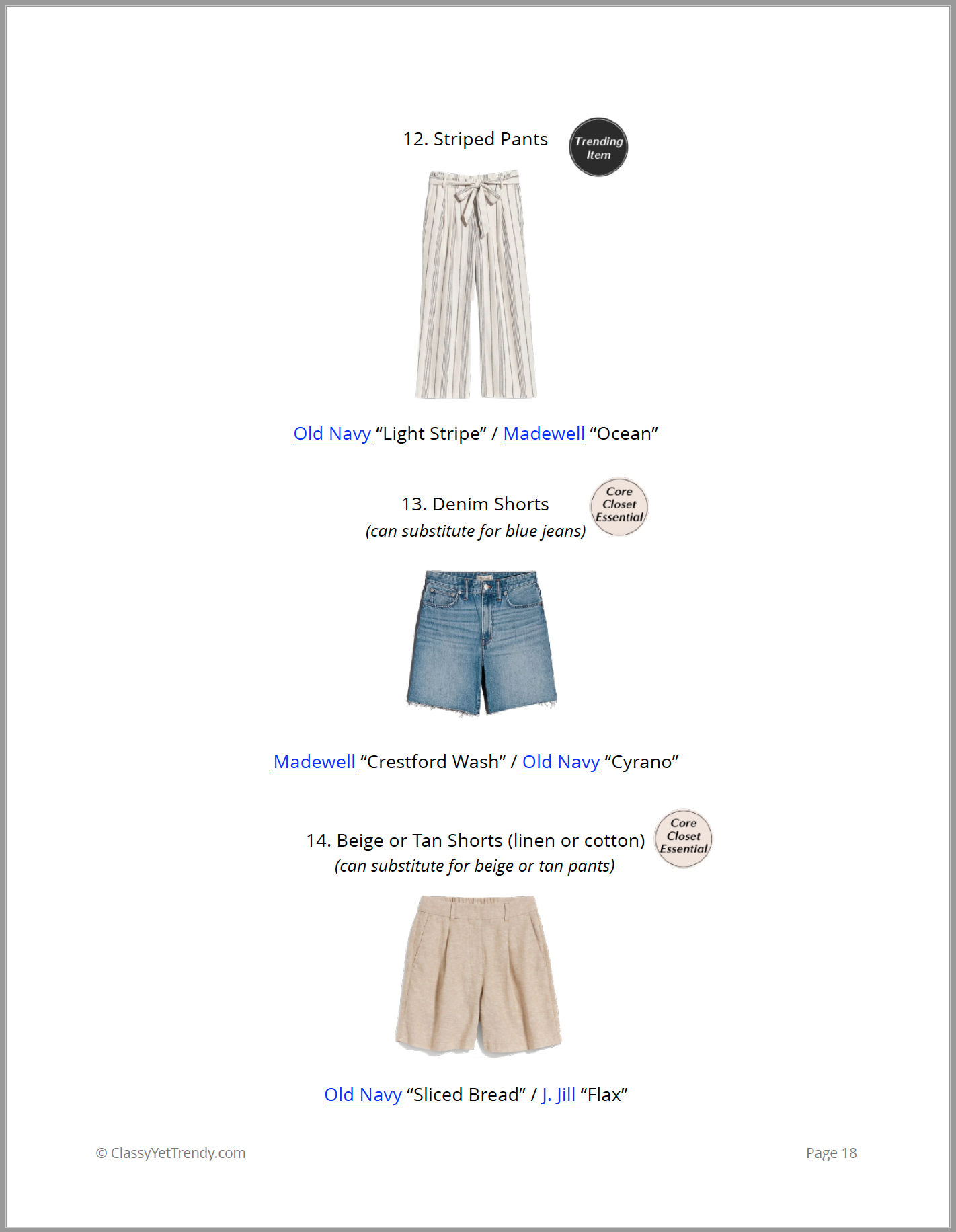 The French Minimalist Capsule Wardrobe - Summer 2023 Collection